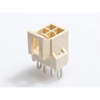 Molex 105312-2304 Shrouded NanoFit Hdr Vrt 4Ckt DR SldrClip Ntl 30Au