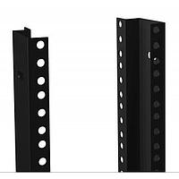 Hammond Manufacturing RSRC00017BK3 Rails 21" Mounting Rails Round Hole Punched