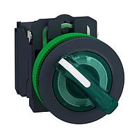 SCHNEIDER XB5FK123M5 Knob Type Selector FLUSH GR. ISS 2 POS MAINT. 230 1NO 1NC