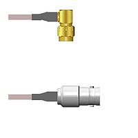 Amphenol Custom Cable Q-330020001096i RF Cable Assemblies SMA-RP/BNC-SJ G178 96I
