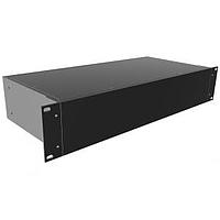 Hammond Manufacturing RM2U1908SBK Rack Mount Chassis - Solid 3.50 (2U) 16.6x8"