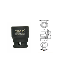 Yato YT-3757 Hexagonal impact socket (13mm)