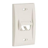 Panduit UICFPSE2BL Electrical Enclosures Faceplate, 2 Port, Executive, Sloped, Ul