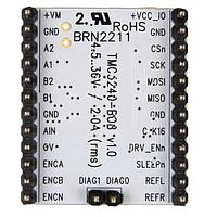 ADI Trinamic TMC5240-BOB Stepper Motor Controller / Driver Silent stepper motor cDriver 4.5 to 36V, up to 2.1A with SPI Interface, 256  Steps, SixPoint ramp controller SpreadCycle and Stealthchop2