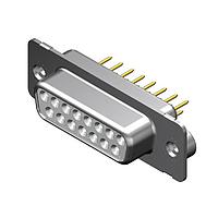 Molex / FCT 173109-0975 Standard Density FCT DSUB STR PC RCPT 09 PN W/CLINCH