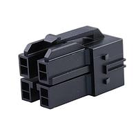 Molex 151049-2406 Headers & Wire Housings CP6.5 RECP HSG DR 4CKT POLZ POSLCK BLK