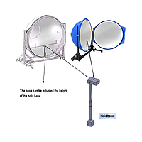 Lisun IS-1.75MA-CASE Integrating Sphere With Holder Base Lisun