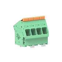 Molex 224931-0004 Fixed Terminal Blocks 10.00mm Pitch Lever Activated Fixed Mount PCB Term Block 35 Entry LR Term 4 Ckt