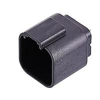 Amphenol SINE Systems AT04-6P-BM04 Connectors AT RCPT 6P (Ni) PCB BRD MNT POTING BK