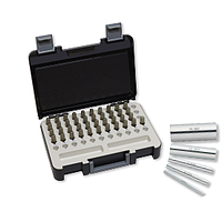 Niigata Seiki AH-2 Steel Pin Gauge Set (3.500- 6.000mm, 0.050mm)