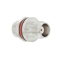 Johnson / Cinch Connectivity Solutions 134-1001-451 RF Adapters - Between Series TNC Jack to MCX Bulkhead Adapter with Hex Nut, IP68