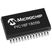 Microchip Technology PIC16F18056-I/SS MCUs 28KB Flash, 256EE, 2KB RAM, 10b ADC, PWM, CCP, HLT, WDT, PPS, EUSART, SPI/I2C