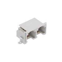 Alcoswitch - TE Connectivity 5406903-1 Modular MJ RJ11 SMT 1X2 6/6 GRAY 22 RL