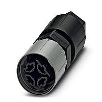 PHOENIX CONTACT 1414705 Circular Metric Connectors QPD P 2PE1,5 4-9 BK