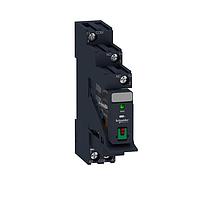 SCHNEIDER RXG12B7PV Interface Relay RXG Relay & Socket,1C/O 10A 24VAC, varistor