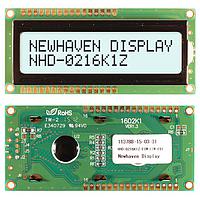 Newhaven Display NHD-0216K1Z-FSW-FTW-FB1 Character LCD Module FSTN (+) Transfl 80.0 x 36.0