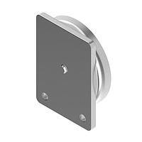 Banner Engineering BWA-Q45VA-FMSSB Backside Magnet Mount Bracket: Mounting for Q45 VA; Backside Magnet Mount; Stainless Steel