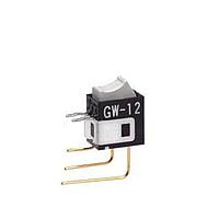 NKK Switches GW12RHV Rocker Switches SPDT ON-ON GRY VERT ROCKER ACTUATOR