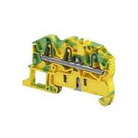 Entrelec - TE Connectivity ZK2.5-PE-3P Feed Through Terminal Block Aut SNK PI-Spring