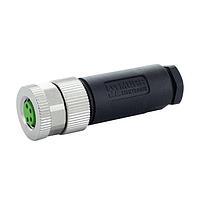 Murrelektronik 7000-08631-0000000 Connectors M8 FEMALE 0 FIELD-WIREABLE SCREW TERM., 4-pol. 0,14...0.5mm