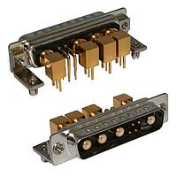 NorComp 685M7W2203L461 Mixed Contact D-Sub Connectors RA 7W2 D-Sub Female 50 OHM