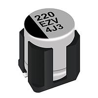 PANASONIC EEH-ZV1V271V Aluminum Hybrid Polymer Capacitors SMD 35V 270uF 125degC 4000h Anti-V type AEC-Q200