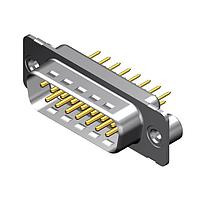 Molex / FCT 173109-0991 Plug FCT DSUB STR PC PLG 15 PN W/CLINCH