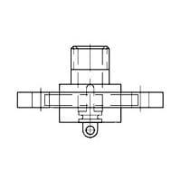 Raychem - TE Connectivity 850910-2 Standard Circular Connector FLANGED RECPT