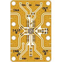Quantic X-Microwave XM-C6H7-0609D Low Noise Amplifiers Amplifier, LMH5401IRMST [PCB: 1415]SE to Differential, Unity Gain (Bottom Input Orientation of PCB 1415)Recommended Bias Controller: XM-C6H8-0609D-SP