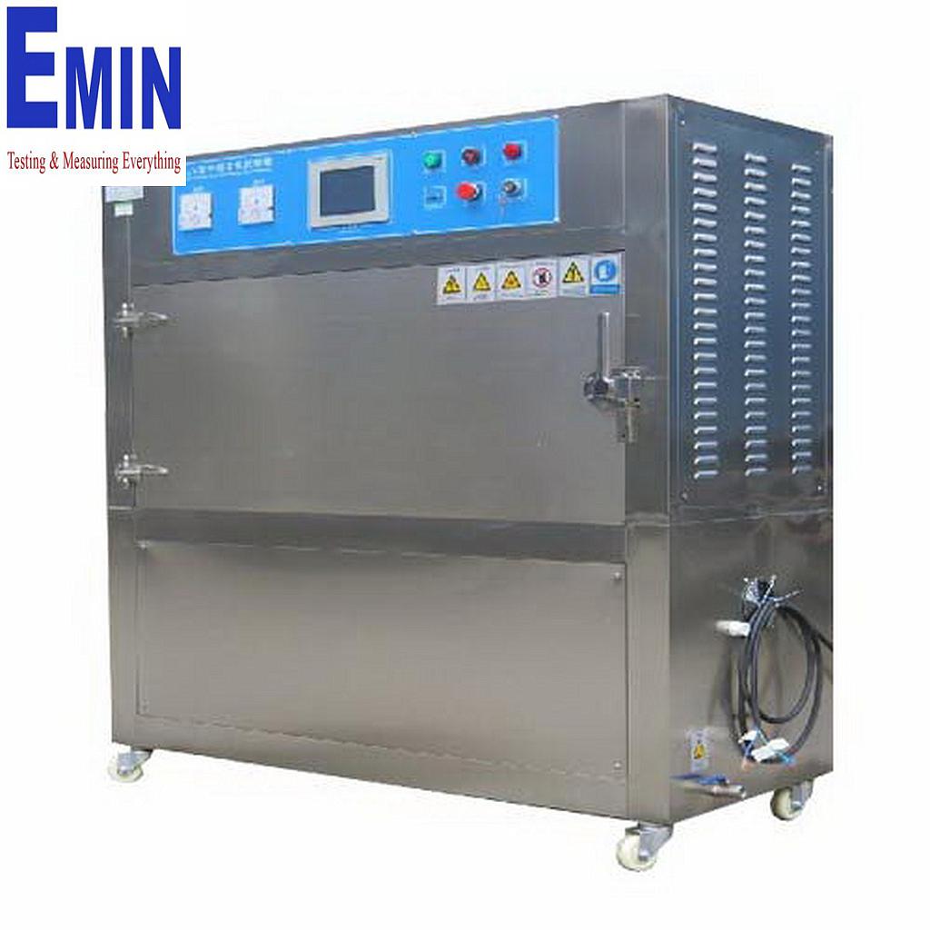 Laboratory equipment for UV inspection and xenon light exposure testing