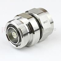 Fairview Microwave  SM4401 7/16 DIN Male to 7/16 DIN Female Adapter (6 Ghz, IP67 Mated)