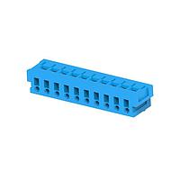 AMP Connectors - TE Connectivity 3-175778-0 Receptacle Housing CT CRIMP REC HSG 10P BLUE