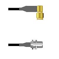 Amphenol Custom Cable Q-37023000D009i RF Cable Assemblies SMA-RP/N-SJB LMR19 9I
