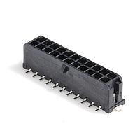 Molex 43045-2218 Shrouded MicroFit 3.0 V Hdr NAIL DR SN CKT22