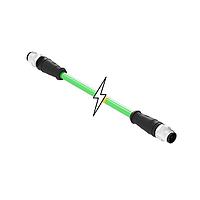 Molex 1201088313 Ethernet Cables / Networking Cables CSE M12 ETH 4P DC MA MA STR WSOR 15M DE