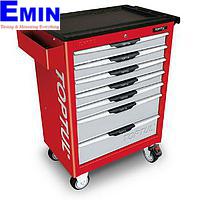 TOPTUL GCAJ0020 - 227PCS W/7-Drawer Tool Trolley  GENERAL SERIES - RED