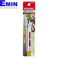 Vessel TD-77 Flat Plate Ratchet Screwdriver Set (3 bits)