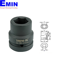 Yato YT-1183 Hexagonal impact socket (27mm)
