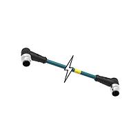 Molex 1201080701 Sensor Cables / Actuator Cables MIC 4P M/MP 90/90 D-CODED 46M TPE