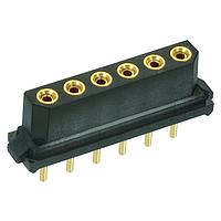 Harwin M80-8972205 Headers 22 POS SIL FEMALE VERT GOLD