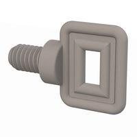 Essentra Components 0131218FHWS050 Thumb Screw Wing Screw, Flat Head, 5/16-18 Thread