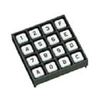 Grayhill 83BB1-004 Keypads Keypad, 4x4, matrix, alpha/numeric legend