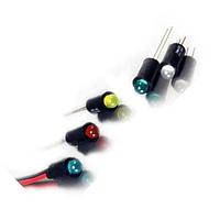 Dialight 559-3501-003F Indicators SINGLE LED PMP 5MM 6in LEADS