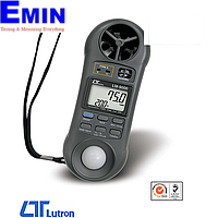 LUTRON LM9000 Anemometer, Air flow, Humidity/Temp., Dew point ,Light, Barometer, type K Temp