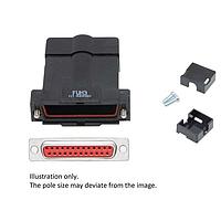 Molex / FCT 173114-0388 Standard EMI Backshell FCT Backshell CONN Kit BLK PLSTC Backshell D-Sub CONN 15 CKT