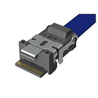 Samtec ECUE-12-025-T1-FF-02-1-D1 Low Profile Micro Flyover Cable FireFly Low Profile Micro Flyover System Cable Assembly