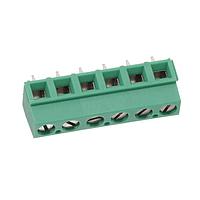 Molex 39880-4306 Fixed Terminal Blocks LOW PROFILE 5.08 6 A ILE 5.08 6 ASY GREEN