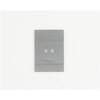 Chip Quik PA0026-S Sockets & Adapters MSOP-8 Stainless Steel Stencil
