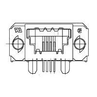 AMP Connectors - TE Connectivity 5-1761199-1 Modular 4 POSN SE SDL RCPT wBDLK
