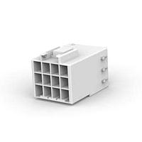 AMP Connectors - TE Connectivity 1903720-1 Power to the Board PDL 3.96MM PITCH CAP HSG 12P(F/H)